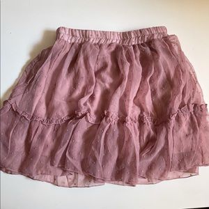 Skirt high waisted